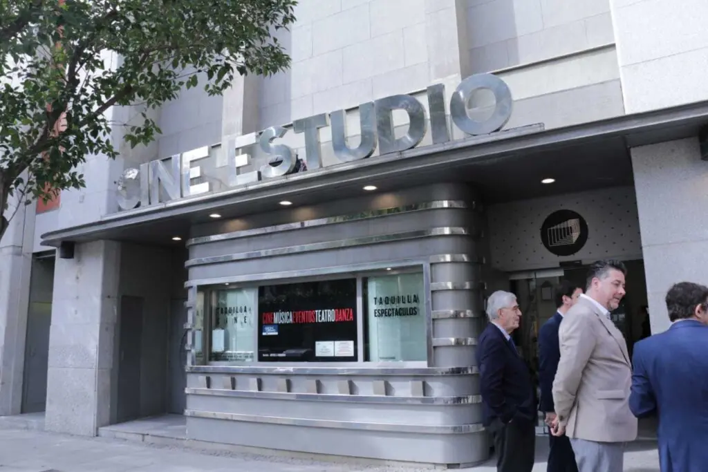 Cine Studio of the Circulo de Bellas Artes in Madrid